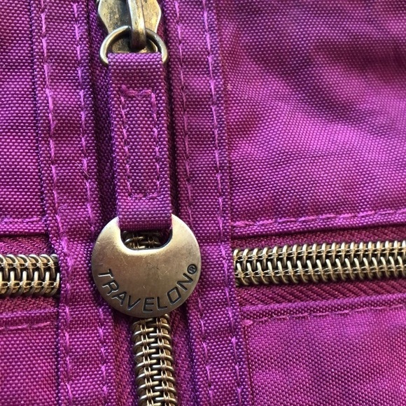 Travelon canvas crossbody bag. - Picture 6 of 11